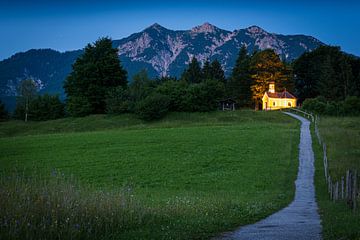 Abend in Krün von Martin Wasilewski