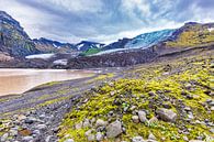 Falljökull-Gletscher im Vatnajökull-Nationalpark von Easycopters Miniaturansicht