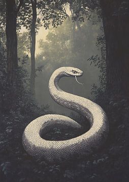 The majesty of the warrior: the snake as a symbol of strength
