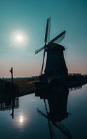 Size of a mill against the sun