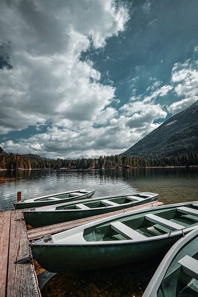 Boats on the Hintersee by Rafaela_muc
