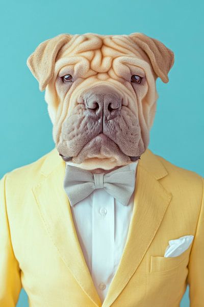 Shar Pei von Poster Art Shop