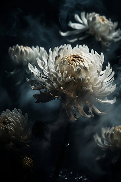 Unterwasser Blumen von NJ Midnight Studio