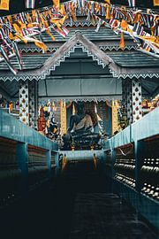 Buddha in Thai temple by Joanne Boerema