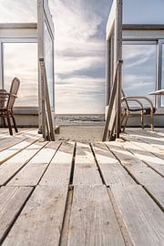 Weg zur Brandung | Maritime Perspektive Callantsoog von Dylan Winter Visuals