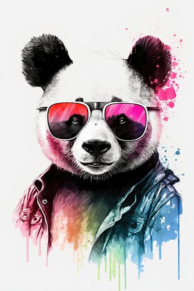 Panda bear by Poster Art Shop