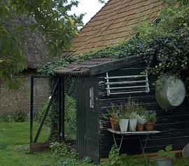 Nostalgisch kippenhok sur Arie van Ledden