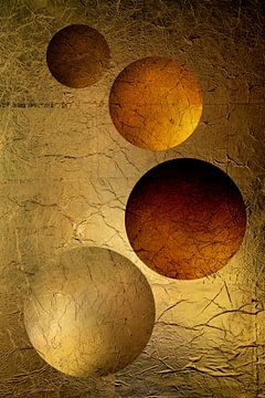 Round shapes. Minimalisme. 4 van Alie Ekkelenkamp