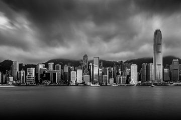 Skyline Hong Kong  by Nick Janssens