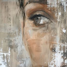 Weibliches Auge von Lauren Wilde