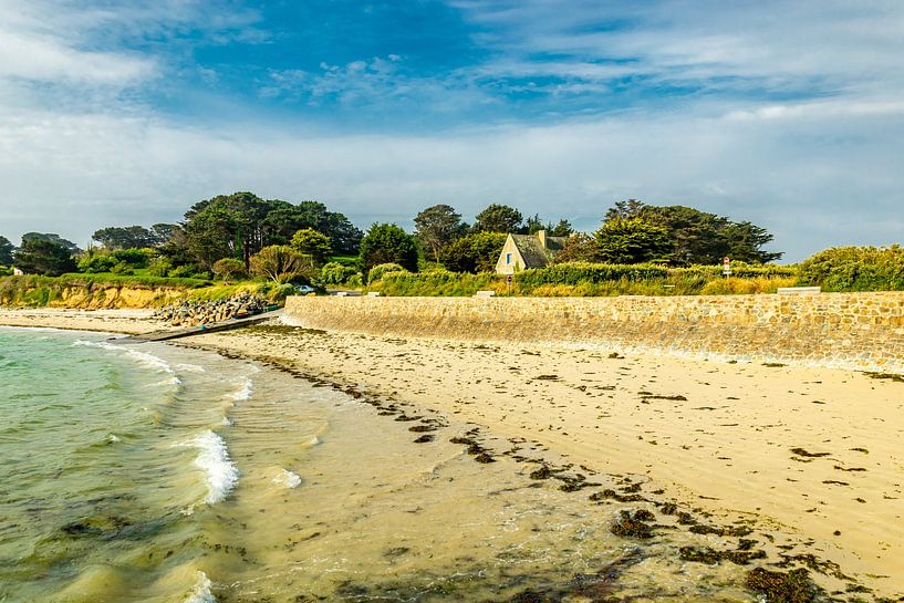 Onderweg in het mooie Bretagne bij Pors Hir - Plougrescant - Frankrijk van Oliver Hlavaty