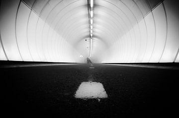 Heinenoord tunnel isn zwart wit RawBird Photo's Wouter Putter