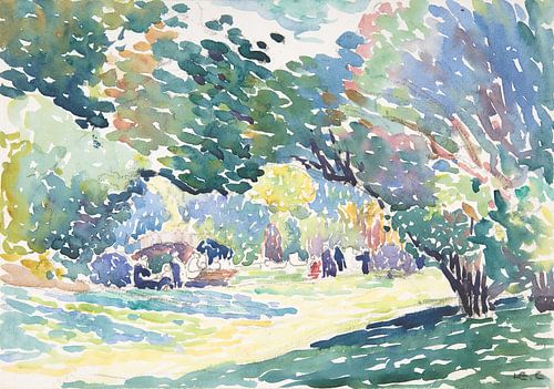 Henri-Edmond Cross - Landscape (ca. 1904)