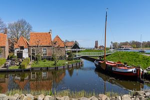 Historic harbor town Enkhuizen