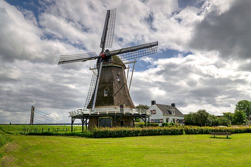 D'Olde Zwarver Kampen op een zomermiddag