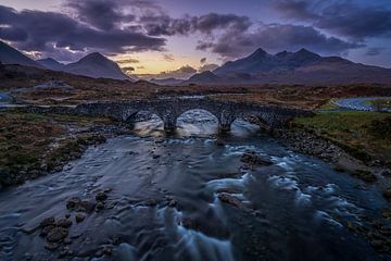 Sligachan Bridge Scotland van Mario Calma