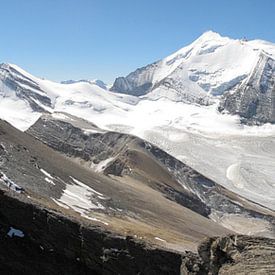 Switzerland Glacier Panorama van Christian Moosmüller