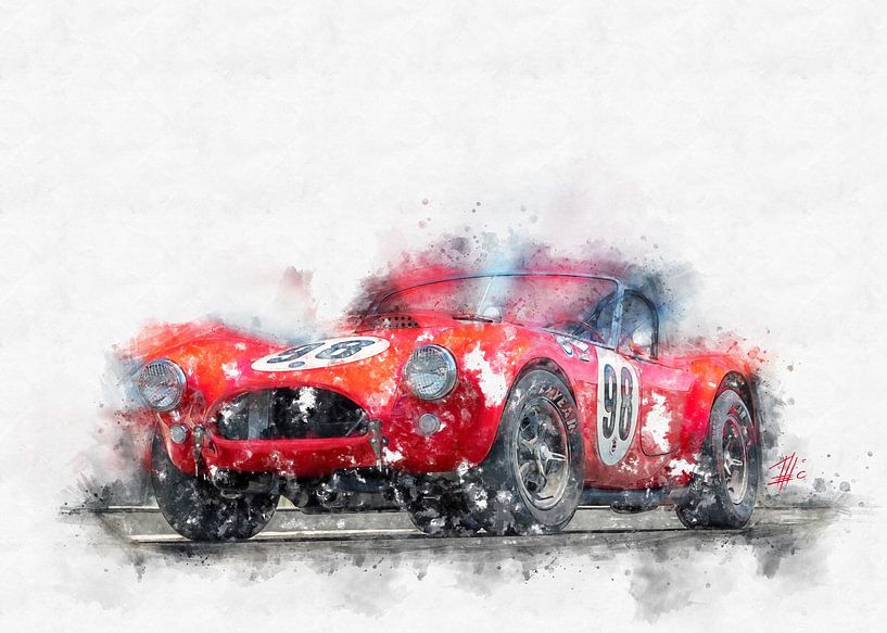 Racing Shelby Cobra 289 par Theodor Decker