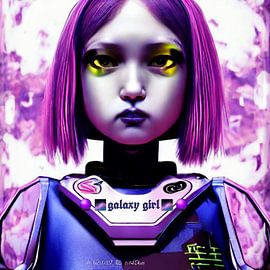 Galaxy girl by Marlon Style