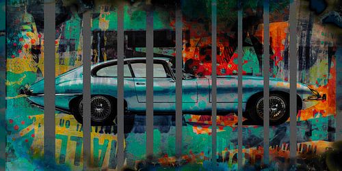 Abstraktes Automobil - Jag E