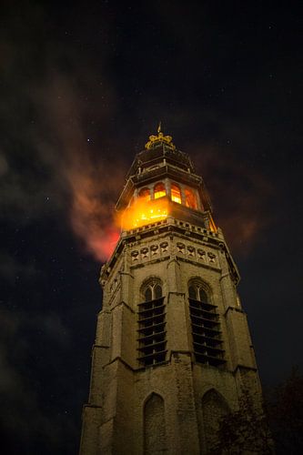 Lange Jan tijdens de Nacht van de Nacht