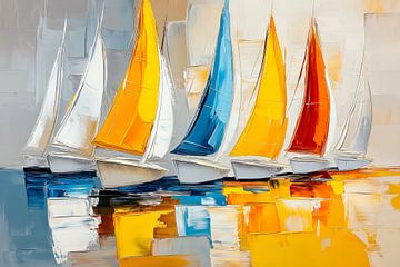 Zeilregatta van ARTemberaubend
