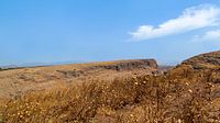 Berglandschaft mit Felsen auf dem Berg Arbel, Galiläa, Israel, Naher Osten von Mieneke Andeweg-van Rijn Miniaturansicht