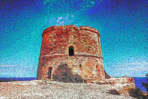 Torre des Matzoc (Mallorca) | Van-Gogh-Stil