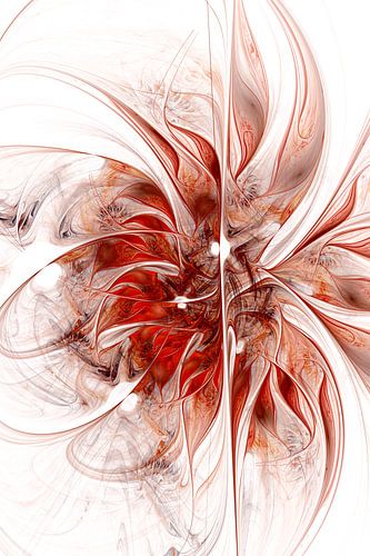 Fraktal Blume  van Markus Wegner