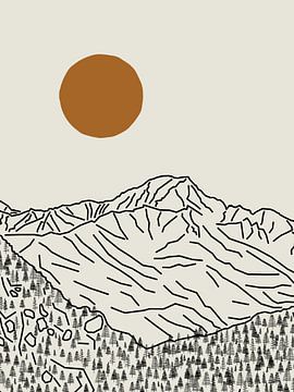 Mont Blanc, Frankrijk: het witte dak van Europa van Daring Dutch Designers