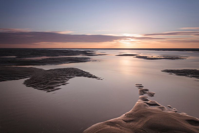 Kijkduin Sonnenuntergang von Tom Roeleveld