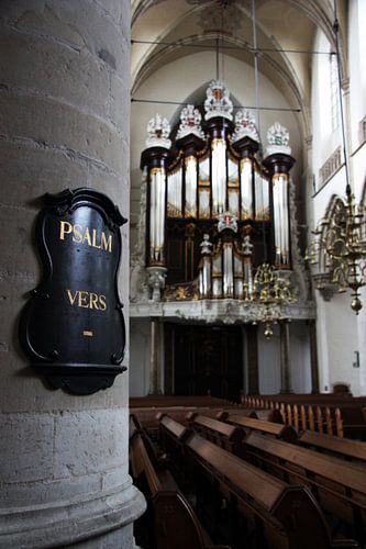 Grote kerk Dordrecht by William Boer