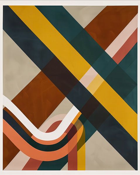 Retro-Formen und -Farben von Thea