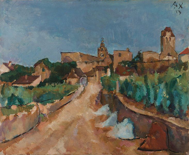 Anton Faistauer~Straße Richtung D252;rnstein von finemasterpiece