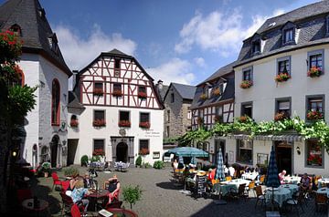 Beilstein on the Moselle: Market place by Berthold Werner