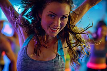 fitnessen in de sportschool van Egon Zitter