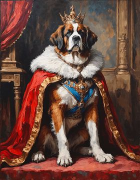 Majestueuze Sint Bernard van Jordan Fenix Gallery