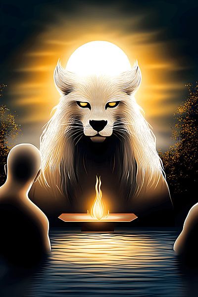 The ritual of the moon keeper by Vythryd Arts