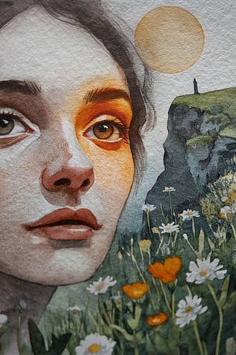 We are watching the sun set by Jadzia Klimkiewicz