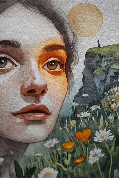 We are watching the sun set by Jadzia Klimkiewicz