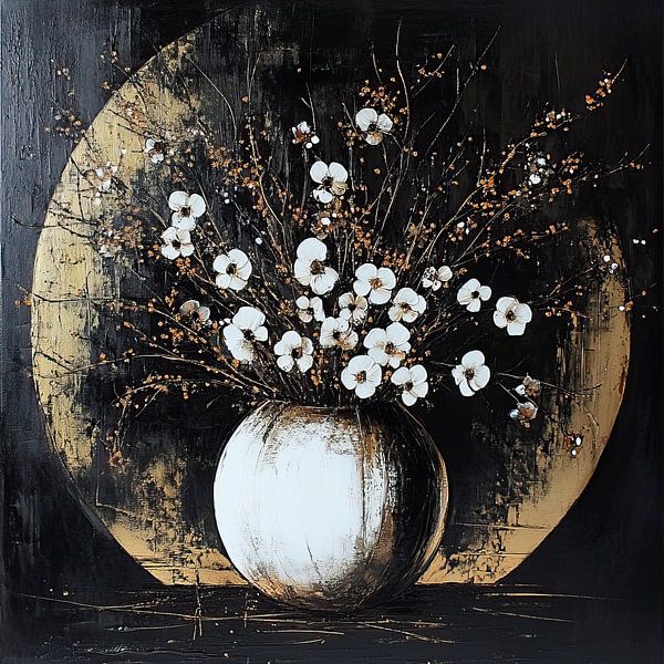 Peinture de fleurs 77.8155 par La collection ARTEO