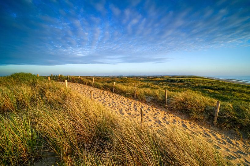 Beach, sea and sun by Dirk van Egmond