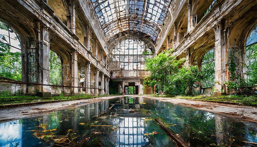 Lost Place grote gebouwen van Mustafa Kurnaz