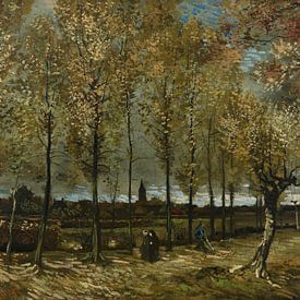 Populierenlaan bij Nuenen -  Vincent van Gogh van Marieke de Koning