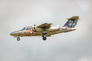 Österreichische Saab 105 OE während der NTM 2017.