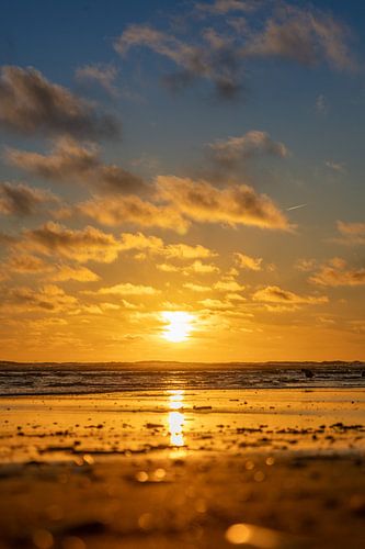 Wat een zonsondergang.