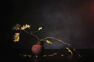 Zen-Stillleben . Herbstliche Atmosphäre.