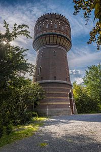 Watertoren in Delft van Fred Leeflang