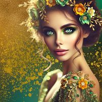 "Elegance in Floral Splendour"