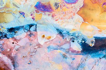 Kwel water met kleur van ijzerbacterien von Mark Scheper